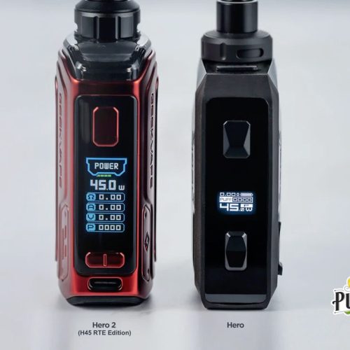 GeekVapeH45 AegisHero2 PodModKit ComparisonofH45andHero PunkJuiceVapeStore