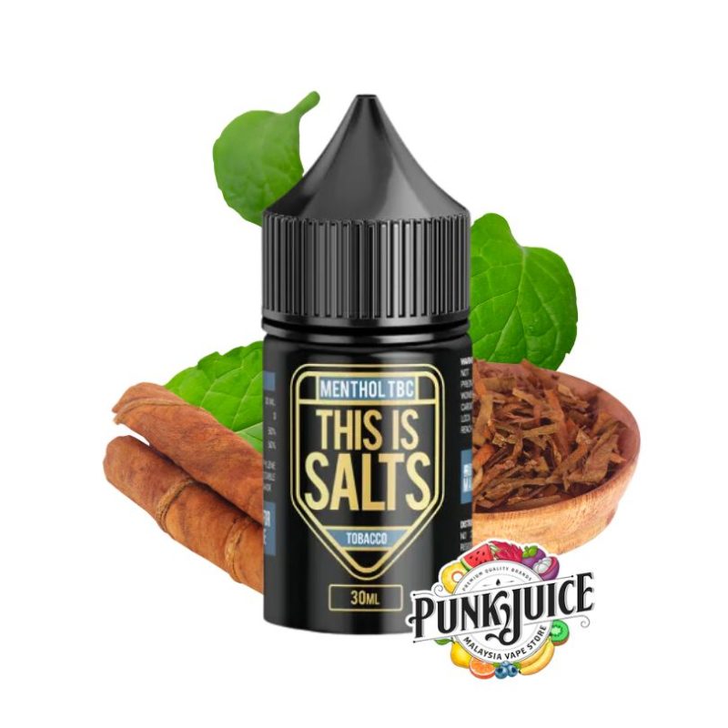 ThisIsSalts MentholTobacco Salt 30ml PunkJuiceVapeStore